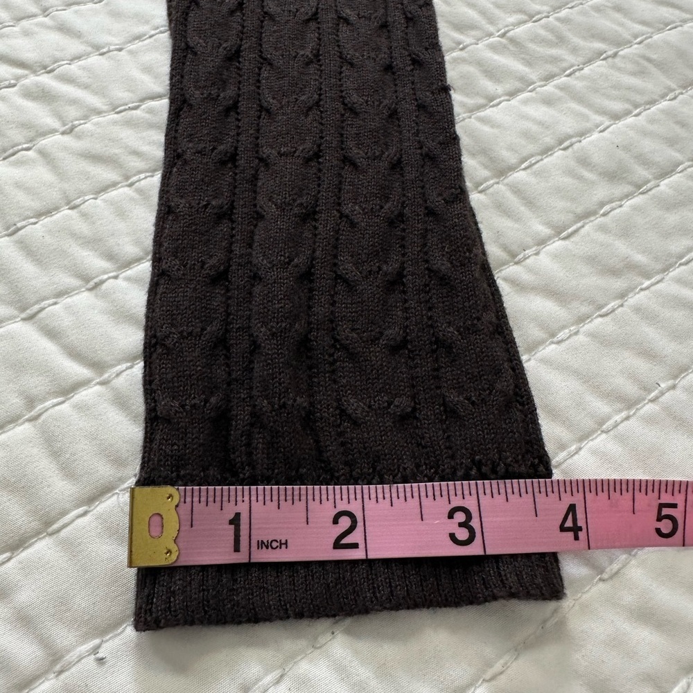 Rabbit Rabbit Rabbit Dark Brown Long Sleeve Dress With Pockets in Size M - Picture 12 of 15